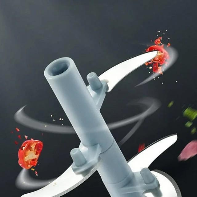 Manual Hand Operated Vegetable Chopper & Food Cutter