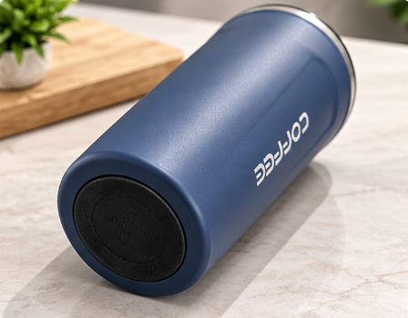 Premium Insulated Coffee Travel Mug – Flip Lid Tumbler
