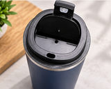 Premium Insulated Coffee Travel Mug – Flip Lid Tumbler