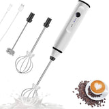2 in 1 USB Rechargeable Coffee Beater-Black