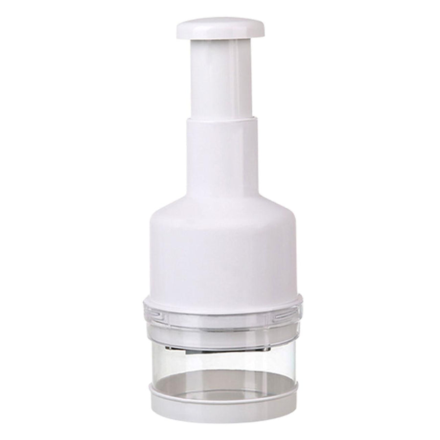 Manual Hand Press Vegetable Chopper – Mini Food Cutter