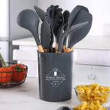 12-Piece Silicone Kitchen Utensils Set